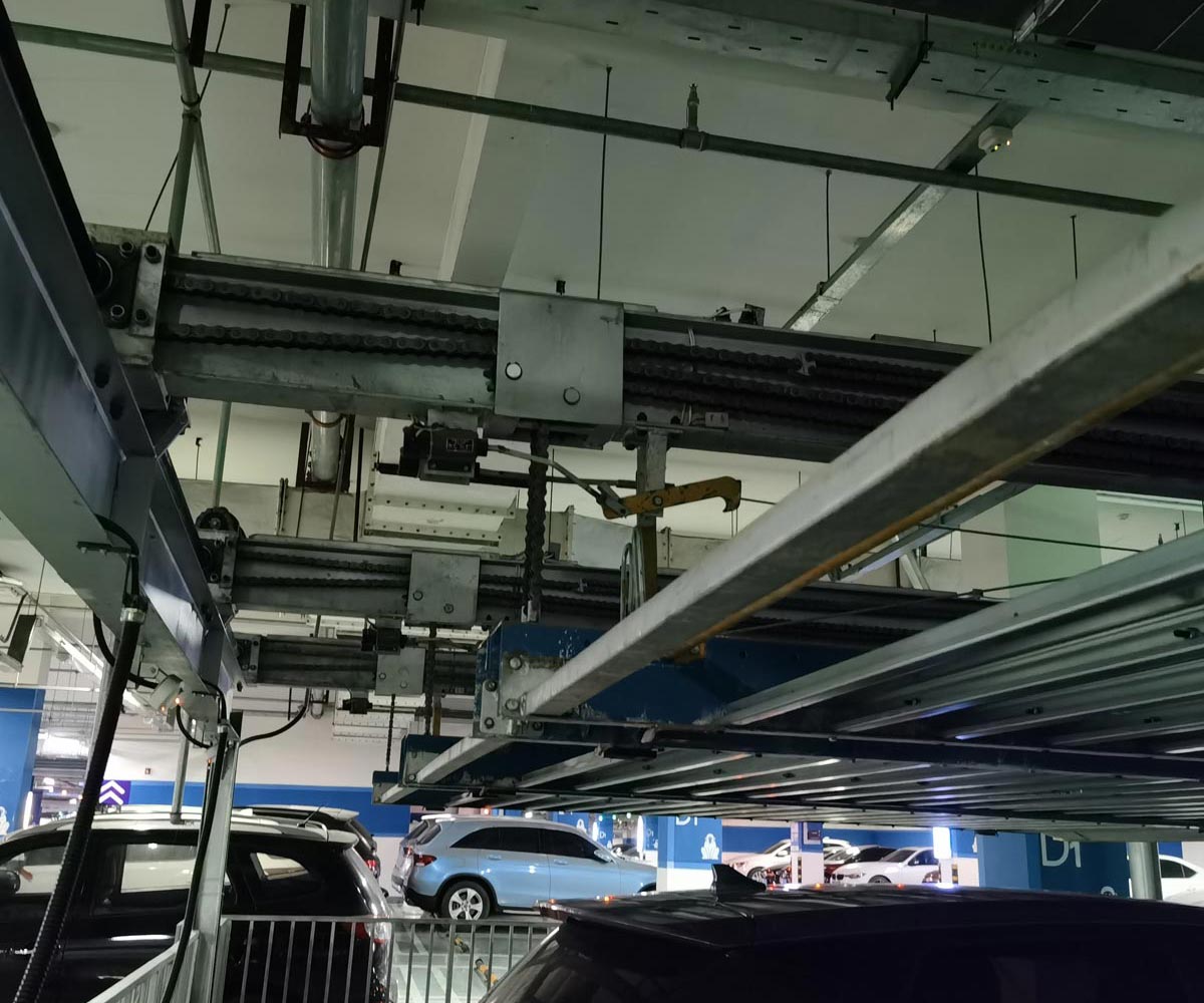 富川两层升降式机械立体车库租赁