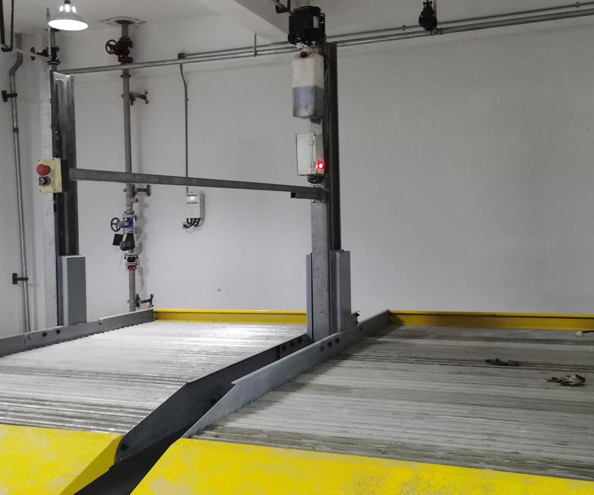 PSH升降平移式立体车库停车设备改造