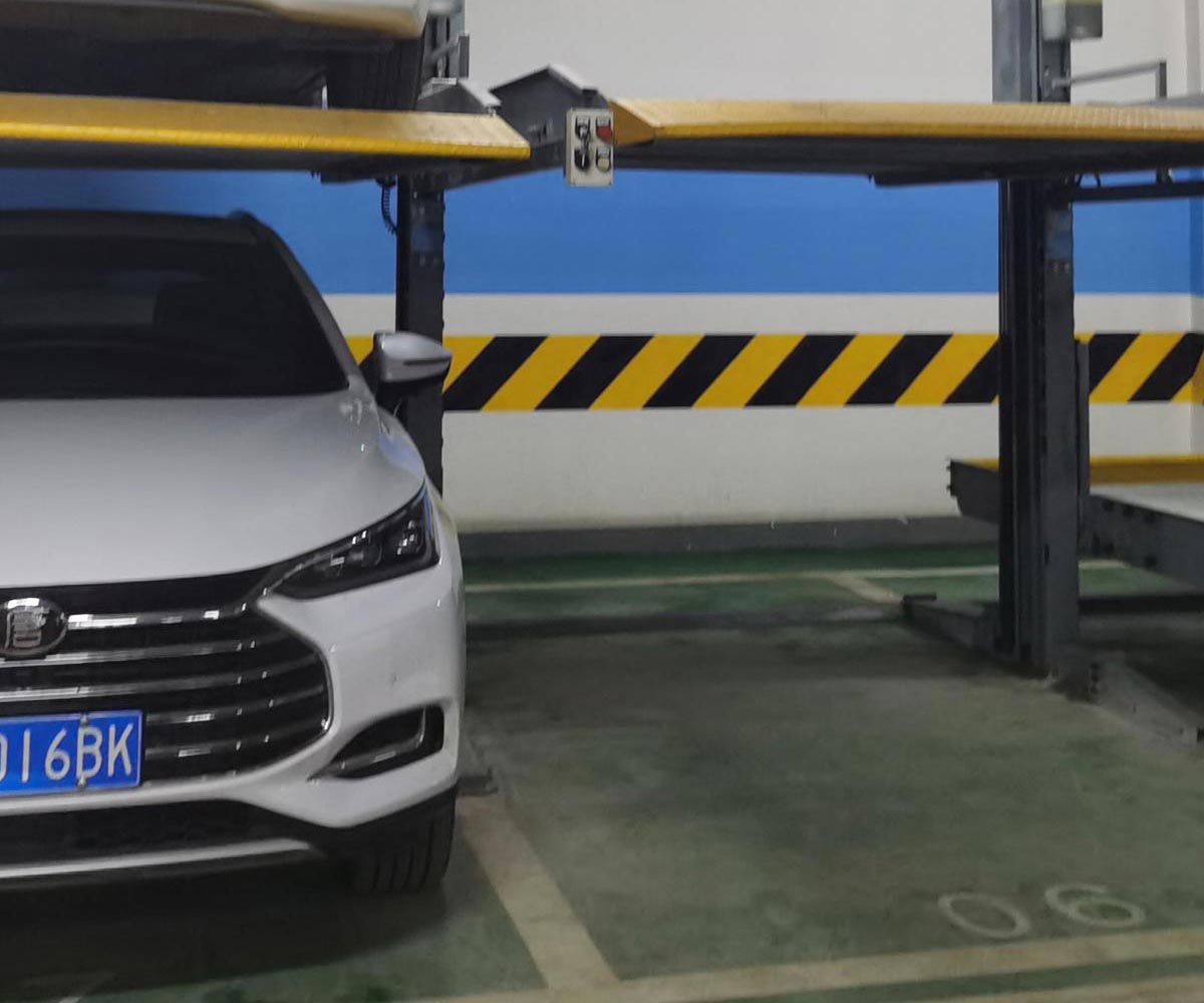 襄州两层简易式机械停车安装