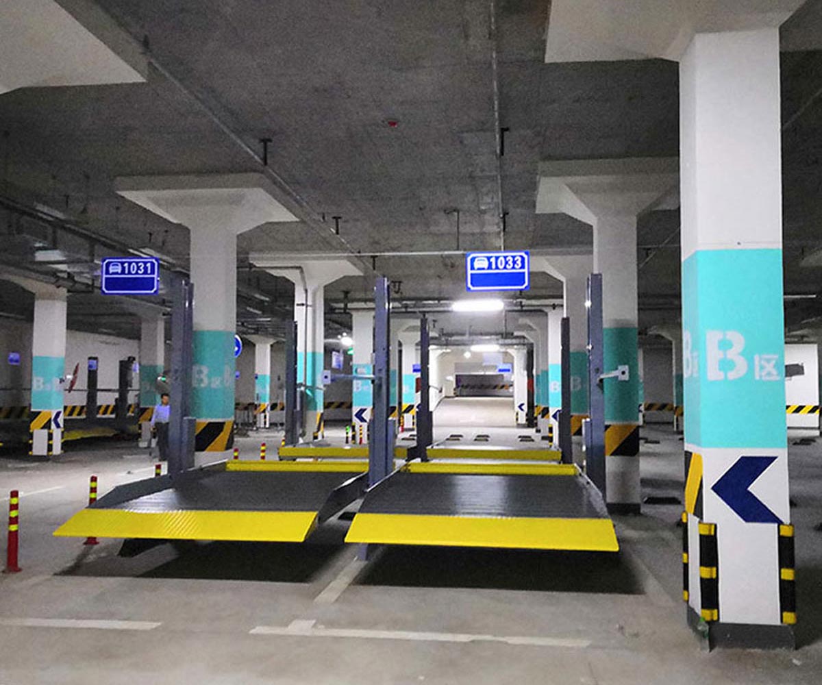韩城两层PSH型机械式停车位维保
