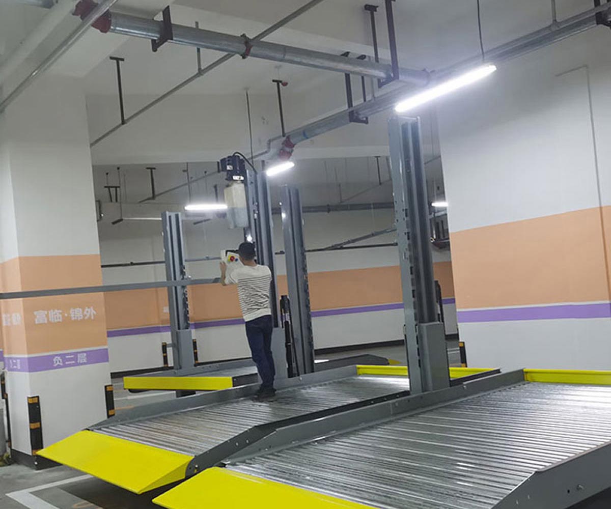 重庆二层升降横移机械式停车设备维保