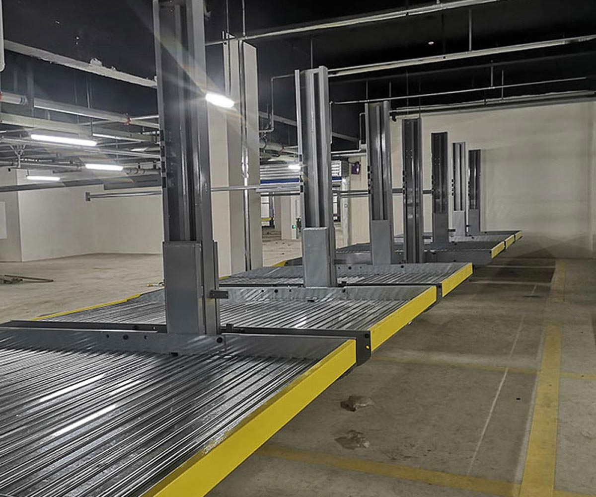 南县简易升降类机械式立体停车设备改造