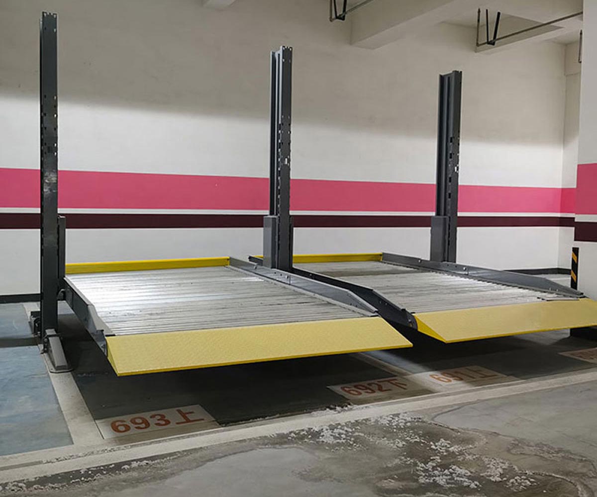 东安立体停车库设备的特点和建设形式