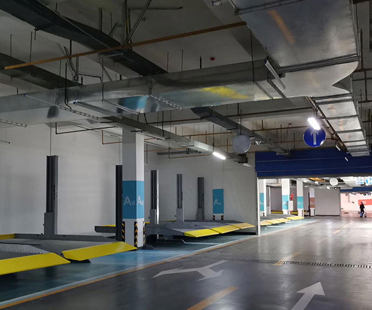 南漳立体车库停车场的绿化能为大家更好的保护车辆