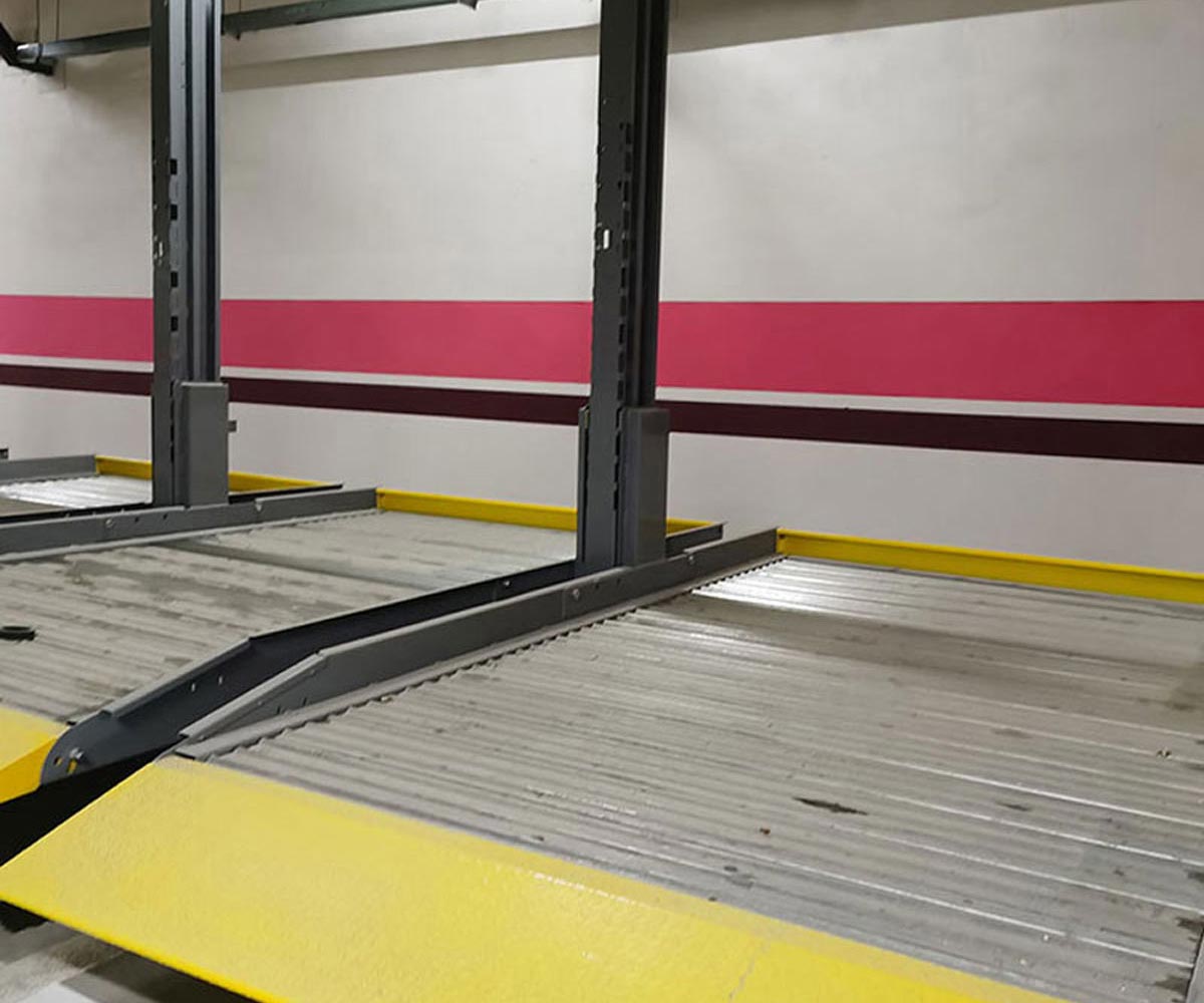 蒲城PSH二层升降横移类停车设备(单列式)技术参数