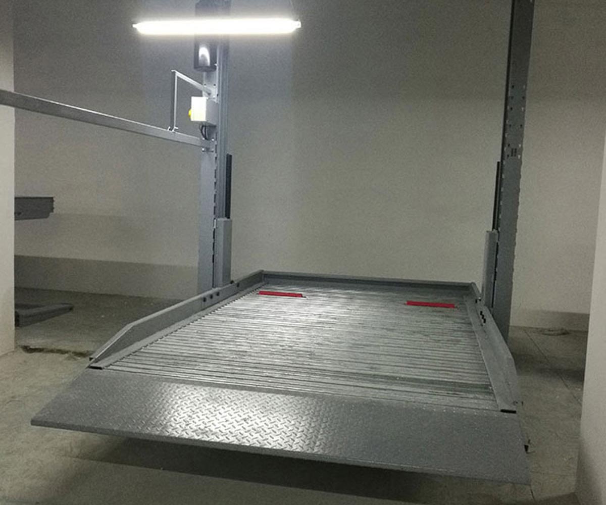 浏阳立体车库之升降横移式立体停车设备的泊车流程
